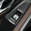 3Pcs Carbon Fiber Window Lift Switch Button Cover For BMW 3 Series G20 G28 19-20