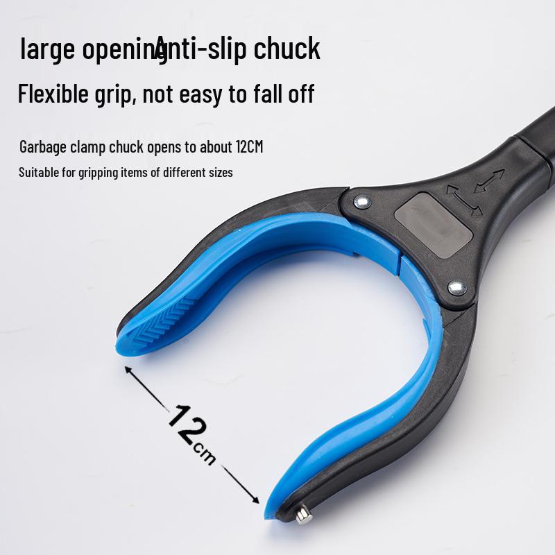 Складной алюминиевый захват для мусора с длинной ручкой для школьников