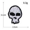 Small Size Mini Embroidery Cloth Sticker Cartoon Animal Computer Embroidery Sticker Handmade Diy Self-Adhesive Badge Boy