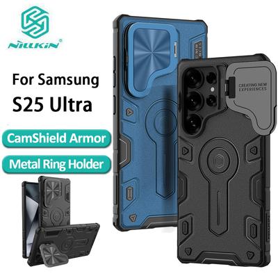 NILLKIN Для Samsung Galaxy S25 Ultra чехол для телефона CamShield Armor Prop защитная задняя крышка для камеры