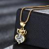 Новое ожерелье из стерлингового серебра 925 пробы, кулон AAA с цирконием для женщин, модная цепочка на ключицы, ожерелья, свадебные украшения, подарок для вечеринки