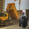 20 L Hydraulic Power Unit, Double Acting Dump Trailer Pump, 22 MPa Max Relief Pressure & 3.4 L/min Flow Rate, DC 12V Hydraulic Pump with Metal