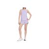 Nike Шорты женские повседневные Dry Fit One Loose средней посадки длиной три четверти Лилово-фиолетовые DX6011-512