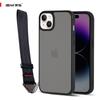 (В комплекте ремешок на запястье)Чехол для Apple iPhone 15 Plus, чехол для телефона IBMRS, защитный чехол, прозрачный матовый чехол, противоударный корпус