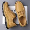 Fashion Non-Slip Mens Casual Shoes Retro Style Walking Sneakers Fashion Comfort Hiking Shoes Handmade Leisure Treking Footwear Trainers