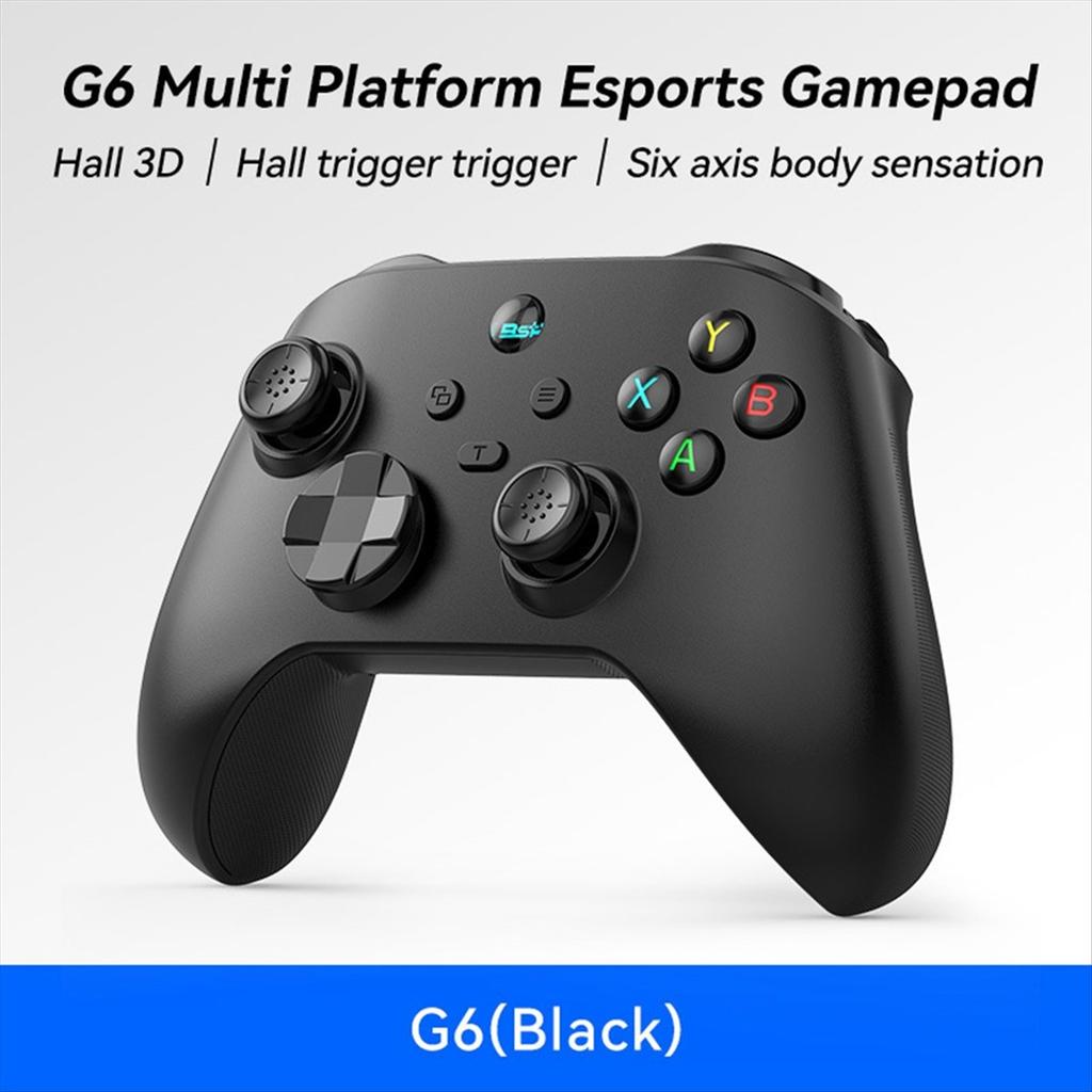 Игровой контроллер G6 Bluetooth для IOS/Android Геймпад для ПК Холл Рокер Шесть- Двойная вибрация Джойстик для Switch B