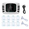 EMS Massage Electrical Pulse Acupuncture Full Body Relax Muscle Therapy Massager Stimulator Body Massage with 16Pads