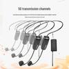 UHF Wireless Microphone & Bluetooth Speaker with Extendable Handle - Amplifier Mixer for Clear, Long-Range Sound