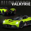 1/32 Aston Martin Valkyrie Alloy Sports Car Model Ornament Toy Игрушка-украшение Игрушка-украшение