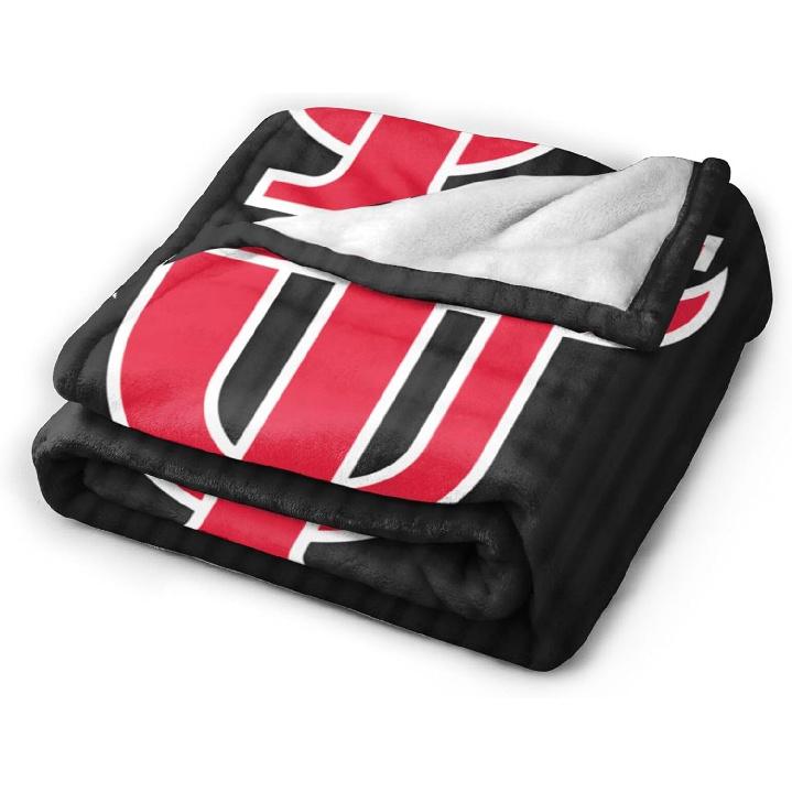 Флисовое одеяло Университета Тампы, Очень мягкое микрофибровое фланелевое одеяло для дивана, Теплое и уютное для всех сезонов