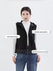 Trendy Women's Hooded Vest 2025 - Casual Sleeveless Jacket for Spring & Autumn