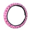 Leopard Fur Steering Wheel Cover 38cm Car Steering Wheel Cover Steering Wheel Cover  Vehicle Wheel