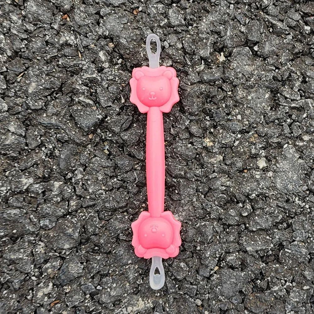 Двуглавый набор для сбора воска, чистый пинцет, очиститель носа, милая детская ложка для чистки