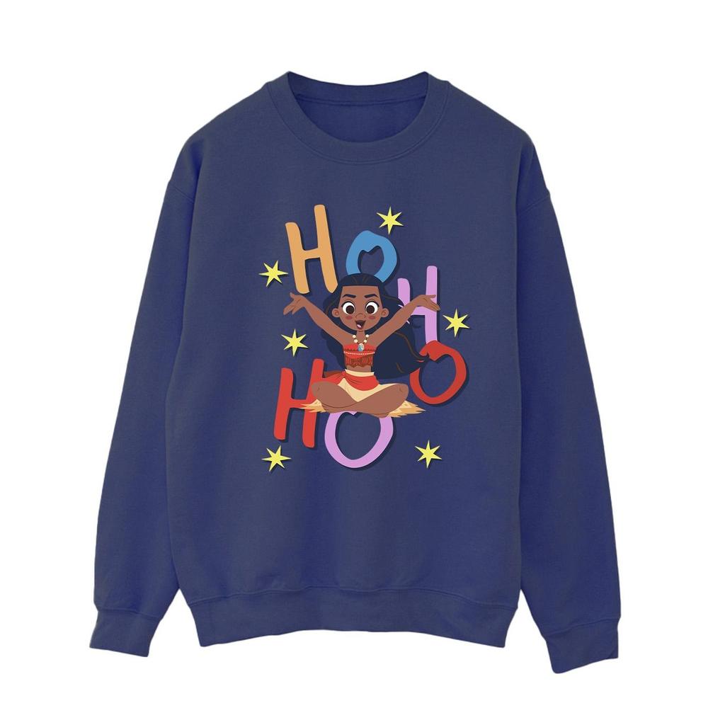 Moana Womens/Ladies Ho Ho Ho Sweatshirt