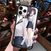 Чехол для телефона Аниме Человек-бензопила Арка Резе Для Iphone 11 12 13 14 15 Pro Max 17 16 Plus Жесткая задняя крышка из ПК+ТПУ