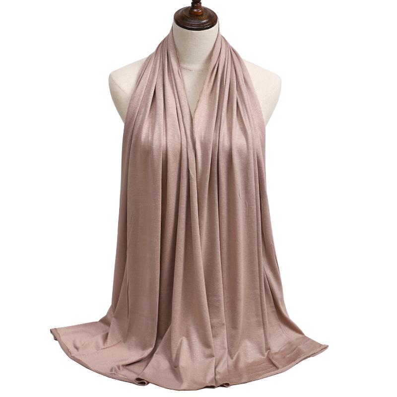 Ramadan Solid Color Muslim Hijab Thin Breathable Soft Cozy Scarf Elegant Style Windproof Sunscreen Shawl Headscarf