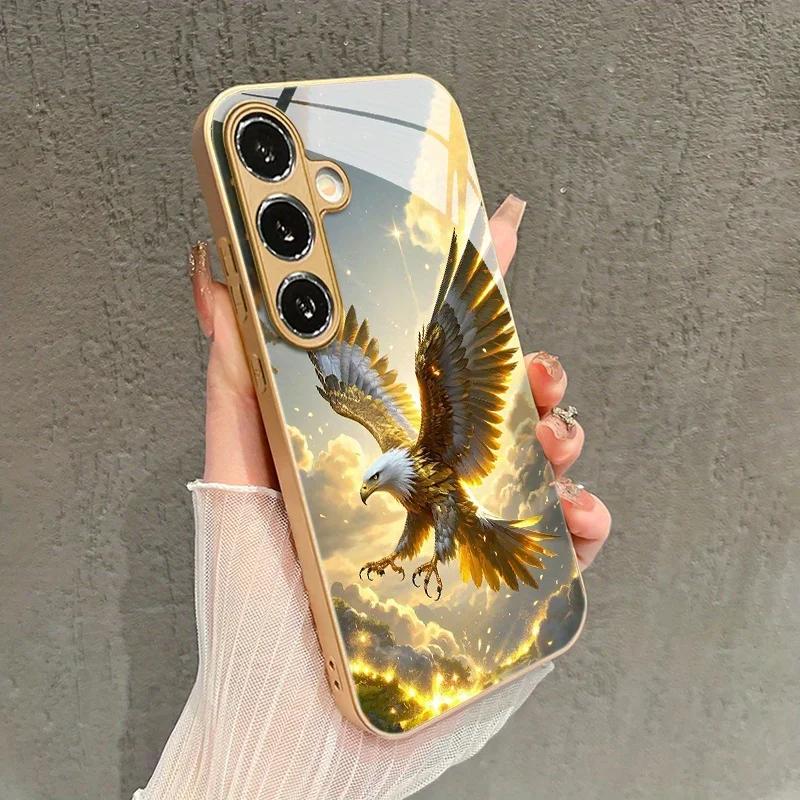 New fashion phone cases s26 ultra case Glass Phone Case for Samsung Galaxy S26 S25 S24 S23 S22 FE Ultra Plus For Women For Men