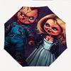 Модный складной зонт Chucky с автоматическим открытием/закрытием. Портативный и складной, идеально подходит для подарка, путешествий и повседневного использования.