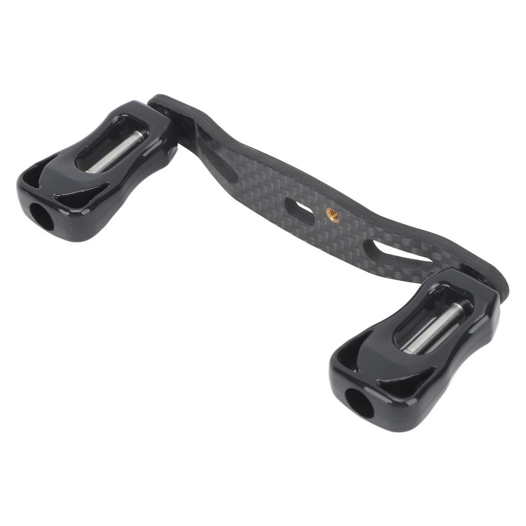 J-ouuo Ручка для рыболовной катушки Углеволокно Двойная ручка для кастинговой катушки D S A Легкая Простая замена (85мм)