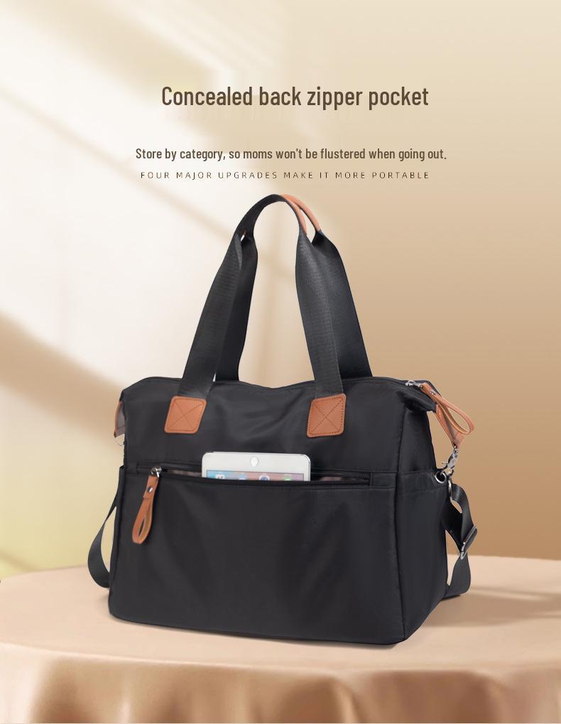 Unisex Large Capacity Travel Backpack with Wet/Dry Separation, Convertible Messenger, Shoulder, and Crossbody Bag.