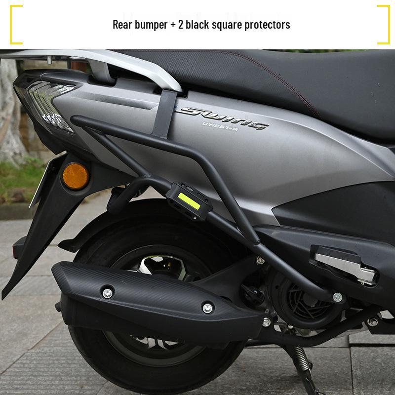 Легкий Мотоцикл Suzuki UY125 Противоударный Бампер и Опора для Багажника