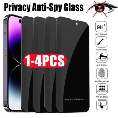 Закаленное стекло Privacy для iPhone 16 15 14 13 12 11Pro Max Anti-spy Screen Protector для iPhone XS MAX XR 15 14 Plus Private