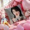 Ли Джи Ын IU Чехол для подушки с принтом узора Наволочка для гостиной, дивана, декора спальни