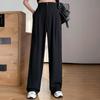 Summer Loose Casual Trousers For Women High Waist Maxi Wide Leg Pants Female Elegant 2022 Fashion Clothes New