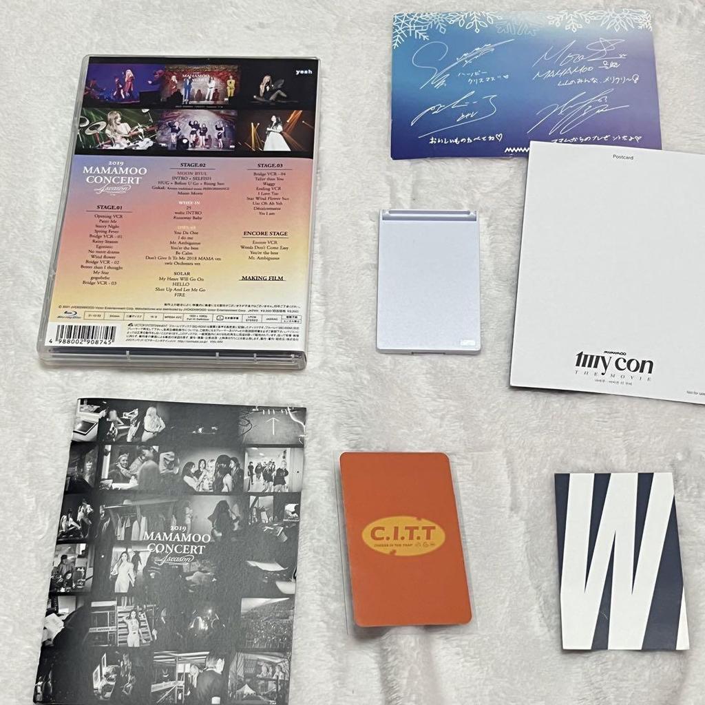 [Б/У] 2019 MAMAMOO CONCERT 4season FW Blu-ray