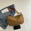 Large Capacity Retro Bag Women 2025 New Trendy Simple Canvas Bag Bag Versatile Student Class Shoulder Messenger Bag