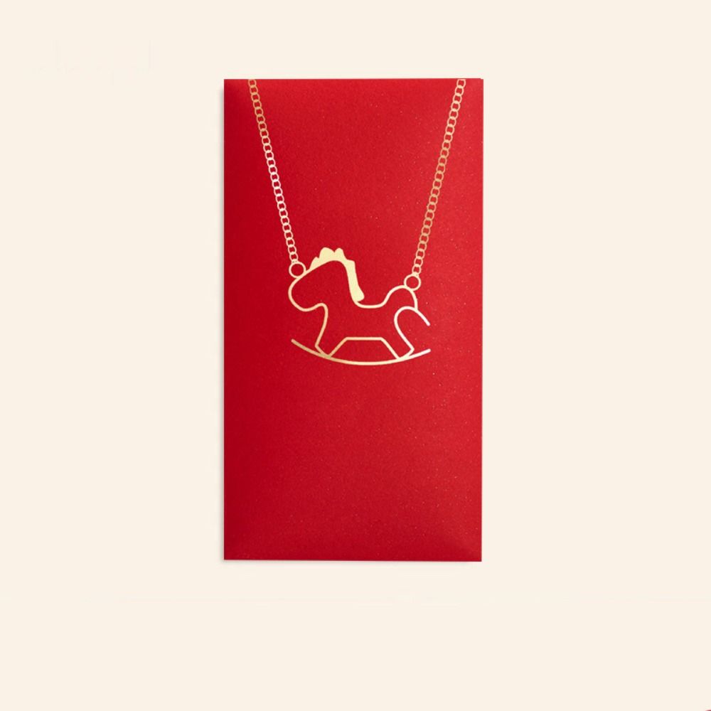 10pcs Traditional Hongbao Chinese Style Lucky Money Pocket Red Pocket Money Bag  Spring Festival