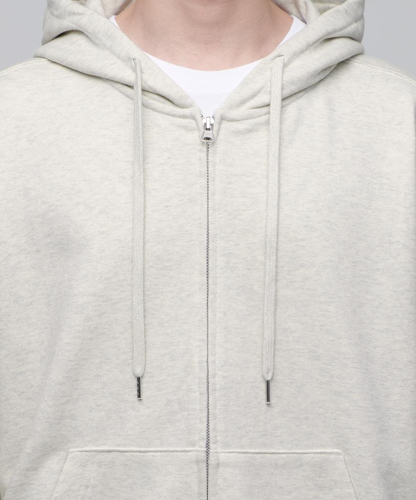 Musinsa Standard Extra Oversized Hooded Sweat Zip-Up [Oatmeal]