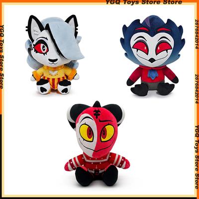 Горячая Плюшевая Кукла Loona Hazbin Hotel Helluva Boss Милый Аниме Периферийный Игрушечный Подарок на День Рождения Рождество