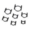 High Precision CNC Aluminum Tube Clamp for 12-30mm Carbon Tubes Sturdy Secure Mount for DIY Drone and RC Model Projects