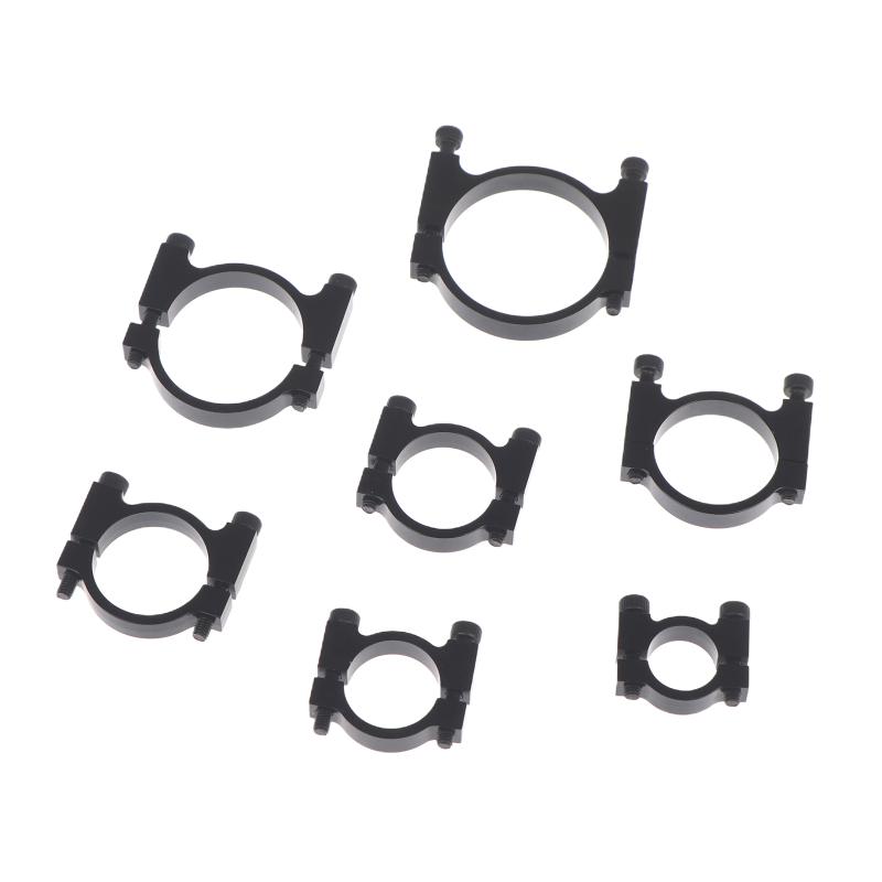 High Precision CNC Aluminum Tube Clamp for 12-30mm Carbon Tubes Sturdy Secure Mount for DIY Drone and RC Model Projects