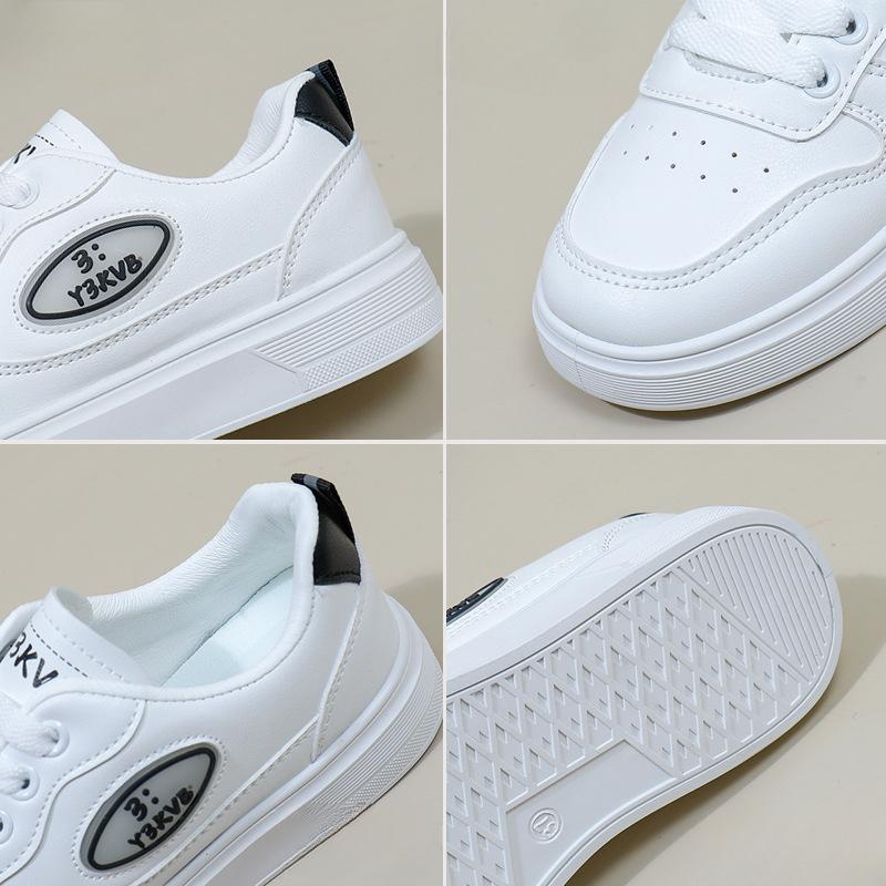 White Shoes for Women New Autumn Students All-Match Casual Ins Fashion Shoes Thick Bottom Fashion Sneakers