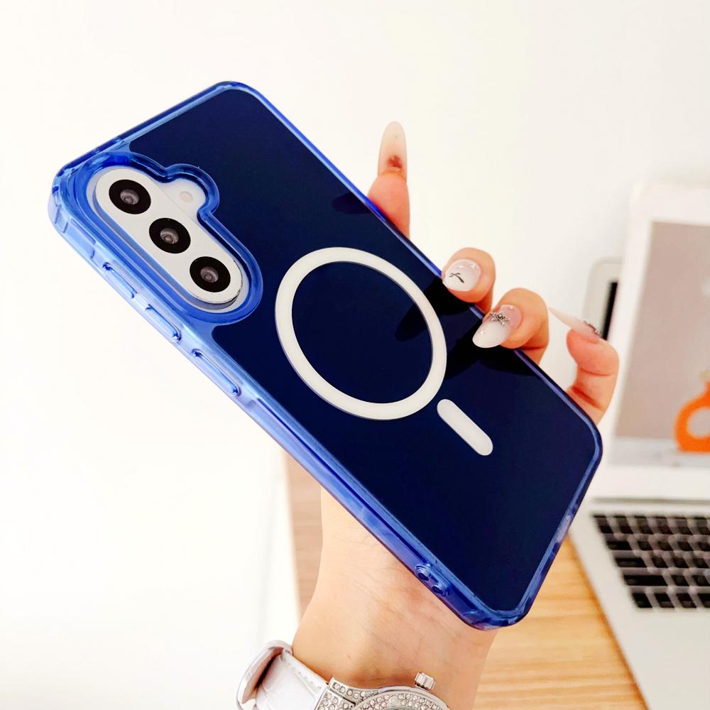 KEYSION Роскошный Магнитный Чехол для Samsung A57 5G A37 5G Мягкий ТПУ+ПК Ударопрочная Задняя Крышка Телефона для Galaxy A56 5G A36 5G