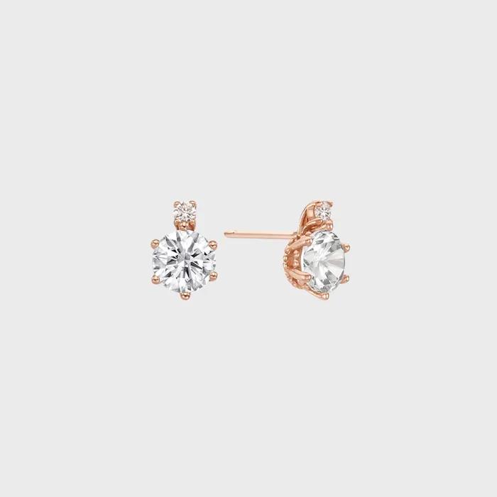 Серебряные серьги RC0217