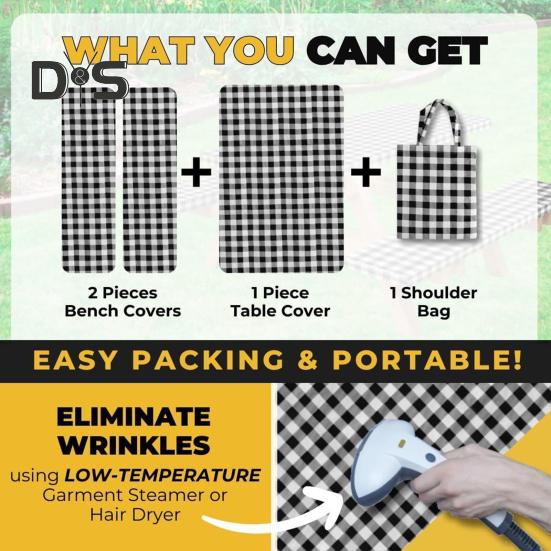 4 шт./компл. маслянистые грязеотталкивающие покрытия для стола полиэстер ТПУ материал водонепроницаемый легко моющийся скатерть для пикника на открытом воздухе