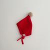 Winter Boys and Girls Cute Ball Knitted Ear Hat Infant Christmas Red Elf Wool Hat