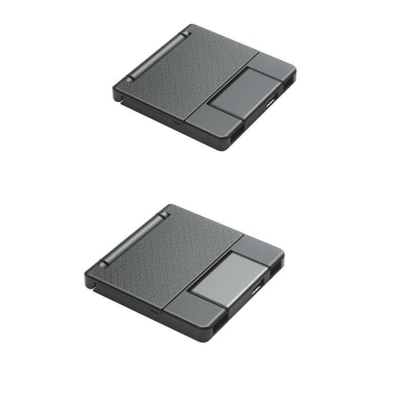Кейс-кардридер из АБС-пластика для карт памяти и USB-накопителей, Дорожный кейс для хранения для сумок для камер и настольного использования