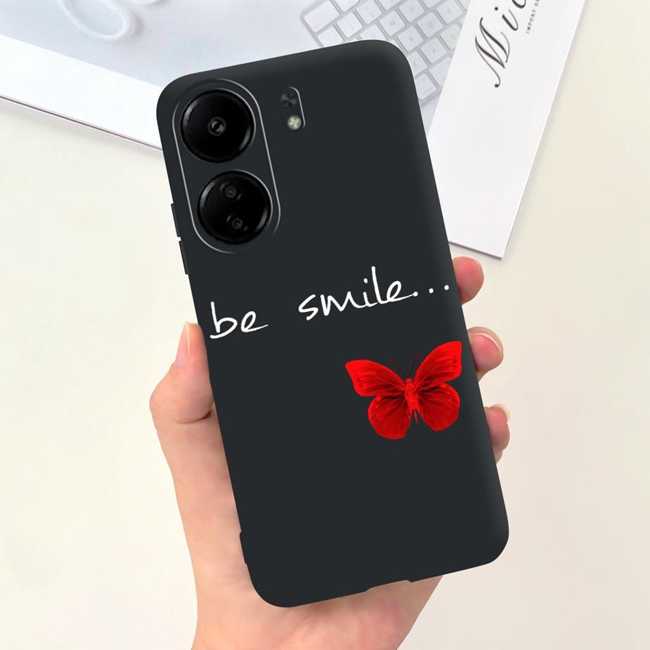 For Xiaomi Poco C65 Case Redmi 13C Cute Fashion Cartoon Cover Soft Silicone Phone Case For Xiaomi Redmi 13C Poco C65 C 65 Bumper