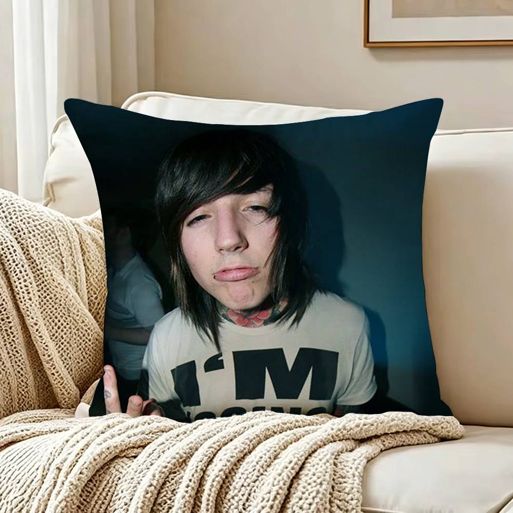BBringS Me The HorizonS Bmth Pillow Cover Sofa Cushion Cover Home Room Decoration Children Gift