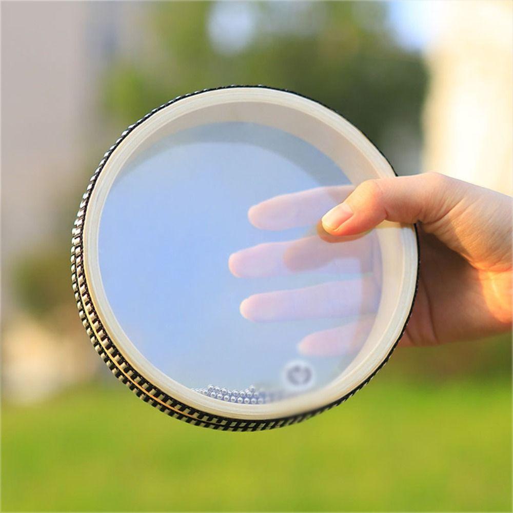 The Sound of The Sea Wave Drum Double Sided Hand Drum Musical Instrument Ocean Drum Meditation