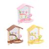 Anti-slip Bird Mirror with Perch Bite-resistance Bird Mirror for Cage Bird Cage Toys  Outdoor