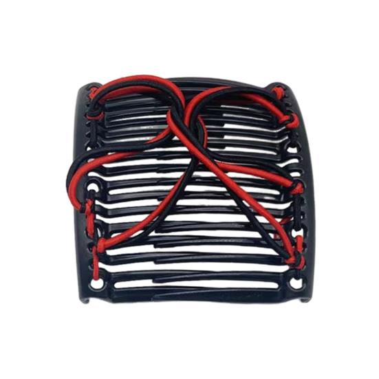 Женская расческа для волос, дизайн с эластичной веревкой, нескользящая расческа для волос, йога, бег, макияж, универсальные аксессуары для волос