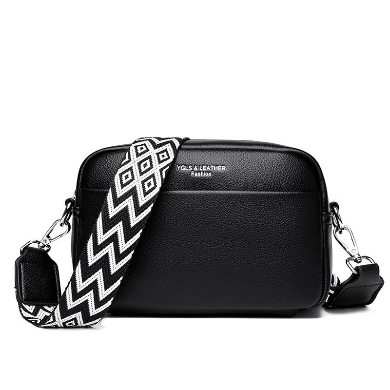 Сумка через плечо из искусственной кожи с принтом личи, женская летняя сумка с широким ремнем, женская сумка на одно плечо