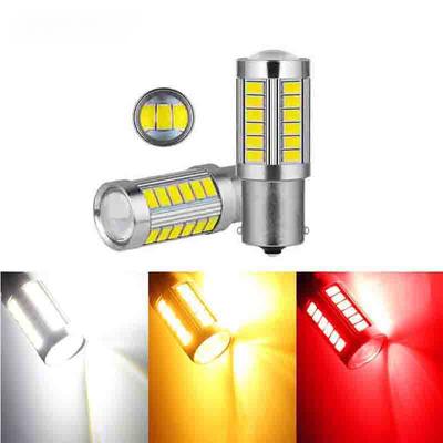 2 шт. Автомобильные P21W BA15S 1156 33 SMD LED 5630 Автомобильные тормозные лампы Дневные ходовые огни Автомобильная задняя лампа Автомобильная лампа заднего хода KTY