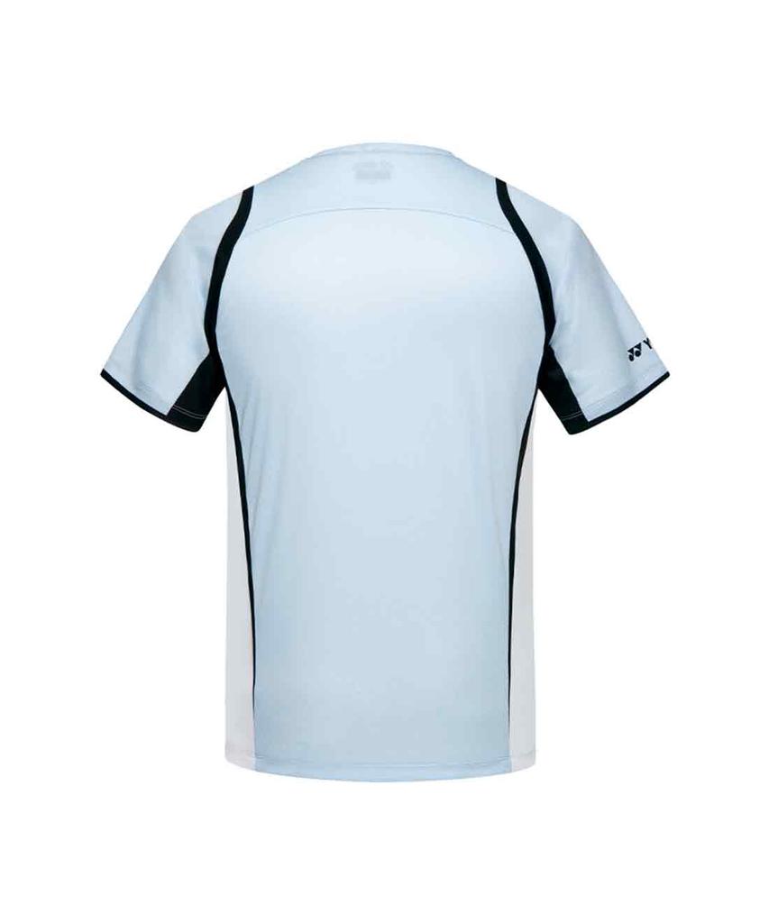 YONEX 261Ts001M Светло-синий/Мятный Мужская одежда с цветовыми блоками и акцентами, игровая одежда