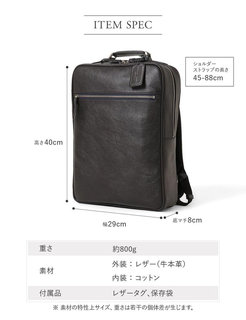 [Leather Laboratory] Мужской рюкзак, натуральная кожа, большой емкости, многофункциональный, для поездок в школу, деловых поездок, деловой рюкзак, формат А4